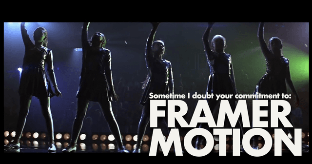 Sometimes I Doubt Your Commitment to Framer Motion